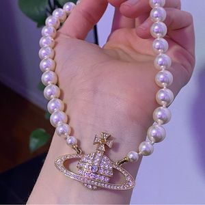 Vivienne Westwood Pearl Necklace (no longer available) like new condition